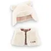 Image de Ensemble Hiver petit Explorateur Pour Poupon 30 Cm Ecru