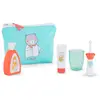 Image de Trousse De Toilette Et Accessoires Pour Poupon 36 Et 42 Cm Multicolore