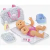 Image de Coffret accessoires à langer fleuri - rose imprimé