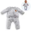Image de Jogging Gris Petit Explorateur Pour Poupon 36 Cm Multicolore