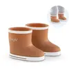 Image de Bottes De Pluie Marron Pour Poupon 36 Cm Multicolore