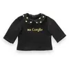 Image de T-shirt Noir Et Or Manches Longues Pour Poupée Ma Corolle Multicolore