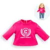 Image de T-shirt pour poupée Corolle Academy Rose TU 9000212880