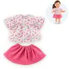 Image de Ensemble Blouse & Jupe Pour Poupée Ma Corolle Multicolore