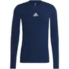 Image de T-shirt manches longues adidas Compression Bleu S GU7338