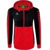 Image de Veste de survêtement à capuche femme Erima Six Wings Rouge 38 1032265