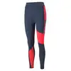 Image de Puma Favorite Logo High Waist Collant tight Femmes - bleu foncé, corail, Taille XS