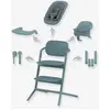Image de Set 4-en-1 chaise haute évolutive avec transat Cybex Lemo 2 stone blue