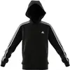 Image de Veste zippé à capuche enfant adidas Essentials 3S Noir 5/6 ans GQ8900