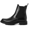 Image de Bottines femme Tamaris Chelsea confort en cuir Noir 38 1-25427-41-001