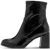 Image de Bottines brillant femme Tamaris Essentials Blockabsatz Noir 39 1-25357-41-018
