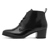 Image de Bottines à talon avec lacets femme Tamaris 1-25131-43 Noir 37 1-25131-43-001