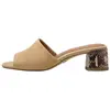 Image de Mules à talon femme Tamaris 1-27204-42 Beige 37 1-27204-42-445