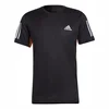 Image de adidas Own The Run T-Shirt T-shirt Hommes-Noir,Rouge, Taille XS