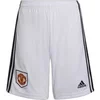 Image de Short domicile enfant Manchester United 2022/23 Blanc 15/16 ans H64043