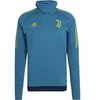Image de Haut d’entraînement chaud Juventus Turin Condivo 2022/23 Bleu S HA2617