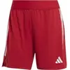 Image de Short long femme adidas Tiro 23 League Rouge XS HR9749