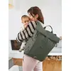 Image de Sac à dos à langer Green Label LÄSSIG Rolltop olive