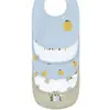 Image de Lot De 5 Bavoirs En Éponge Imperméable 3-18 Mois Happy Fruits Citron Bleu