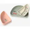 Image de Set de vaisselle Happy Fruits en silicone LÄSSIG blush