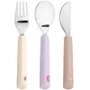 Image de Lot De 3 Couverts Tiny Team, Cat Multi-coloured