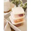 Image de Lot 3 boîtes snack beige