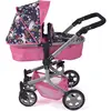 Image de Poussette Combinée 2 En 1 Mika Licorne Pour Poupée Rose