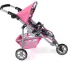 Image de Petite Poussette De Jogging Lola Licorne Pour Poupée Rose