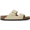 Image de Sandales femme Birkenstock Arizona Nubuck Beige 37 Étroit 1026711