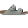 Image de Sandales Birkenstock Arizona Suede Leather Beige 37 Étroit 1029215