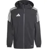Image de Veste imperméable à capuche adidas Tiro 24 Rain Noir S IJ7390
