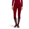 Image de Falke Warm Long Collant tight Femmes - rouge, Taille M
