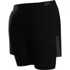 Image de Short 2-en-1 femme Jako Power Noir 36 6276-F-800