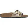 Image de Sandales femme Birkenstock Catalina Cushion Birko-Flor Blanc 39 Étroit 1029416