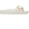 Image de Claquettes femme Birkenstock Madrid Big Buckle Blanc 41 Étroit 1029633