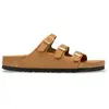 Image de Sandales femme Birkenstock Florida Nubuck Marron 38 Étroit 1031867
