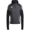 Image de Haut d'entraînement cagoule intégrée femme Tiro 2024/25 Noir XS IM9967