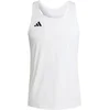 Image de adidas Adizero Essential Débardeur Tank Top Hommes-Blanc, Taille L