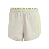 Image de adidas Own The Run 3S Short De Running Femmes-Beige, Taille XL