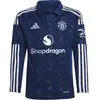 Image de Maillot Extérieur manches longues enfant Manchester United 2024/25 Bleu 7/8 ans IT1965