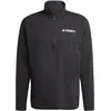 Image de adidas Terrex MT Half-Zip Maillot De Course Hommes-Noir, Taille XL