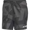 Image de adidas Terrex MT Light 5in Short De Running Hommes-Noir,Gris, Taille XL