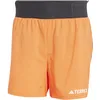 Image de adidas Terrex XPR 5in Short De Running Hommes-Orange,Noir, Taille S