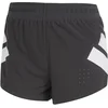 Image de adidas Road To Records 2in Split Short De Running Femmes-Noir,Blanc, Taille L
