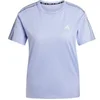 Image de T-shirt femme adidas Own the Run 3-Stripes Violet L JD2276