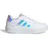 Image de Baskets femme adidas Courtblock Blanc 40 2/3 JI2205