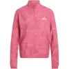 Image de Haut d'entraînement 1/2 zip femme adidas Rose XL KF8915