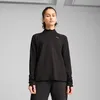 Image de Puma Velocity Cloudspun 1/4 Zip Maillot De Course Femmes-Noir, Taille XS