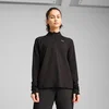 Image de Puma Velocity Cloudspun 1/4 Zip Maillot De Course Femmes-Noir, Taille M
