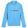 Image de Om Sweat 1/4 Zip Training Junior 2024/2025 Bleu